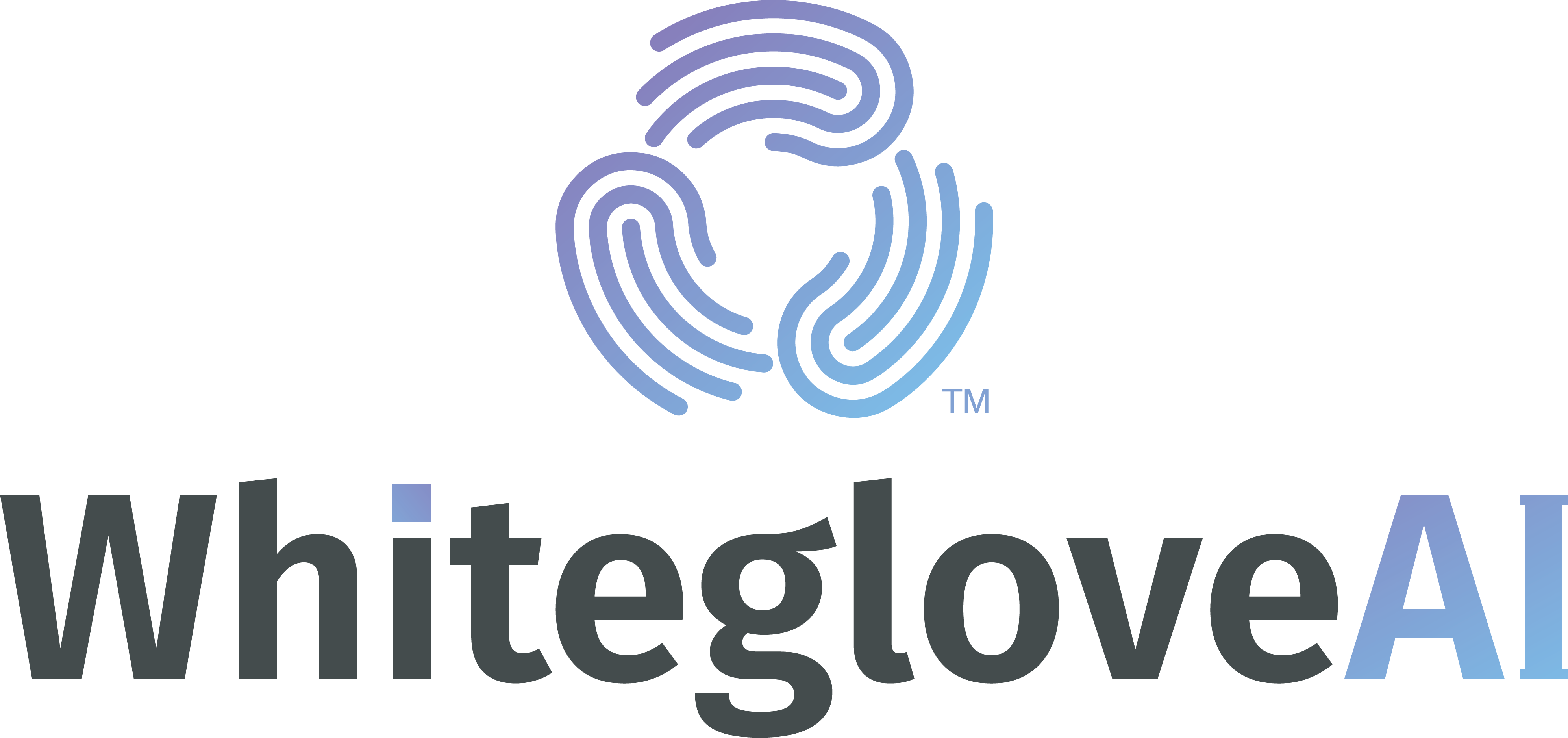 WhitegloveAI Vertical Logo